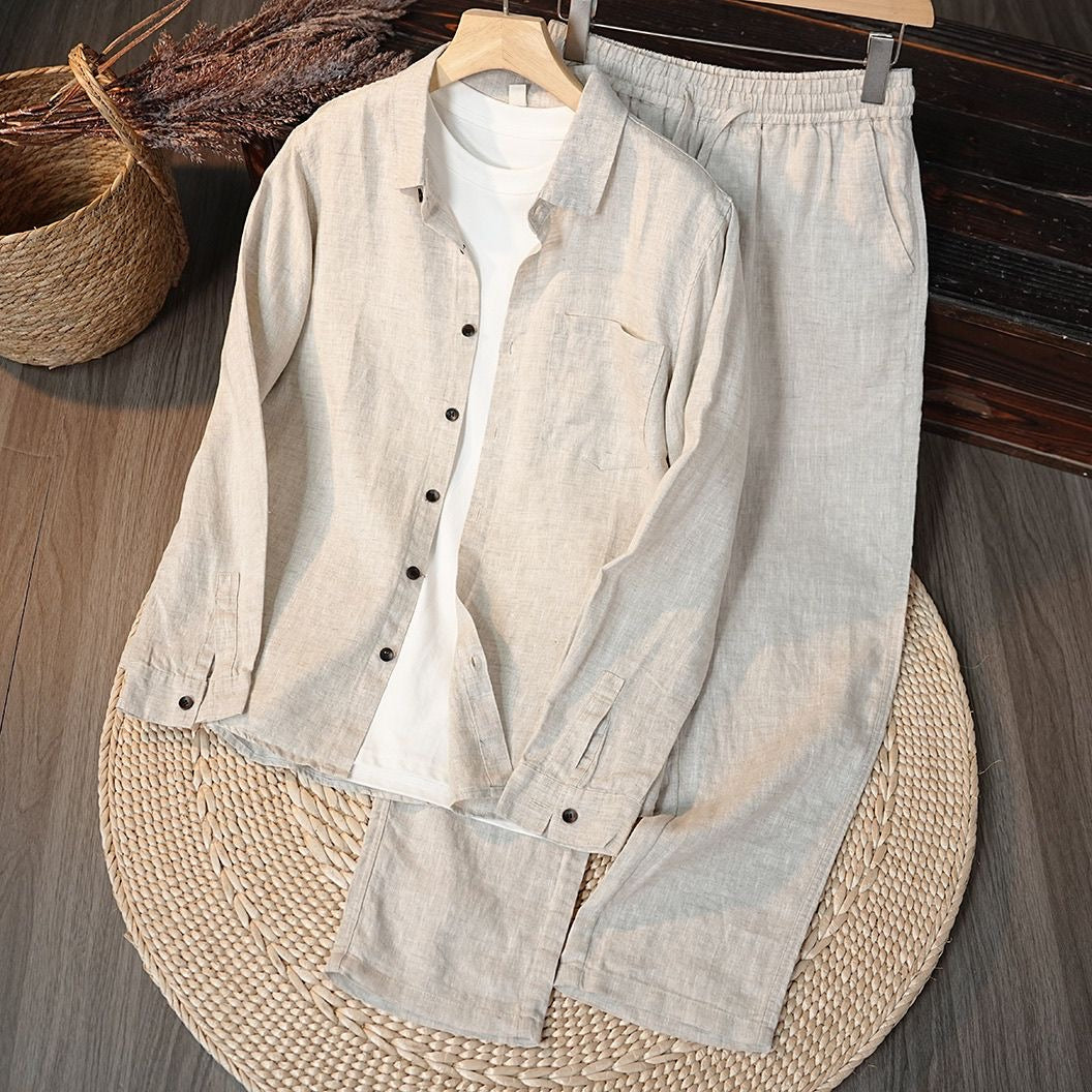 Pure Linen Co-Ord Set - Premium Edition