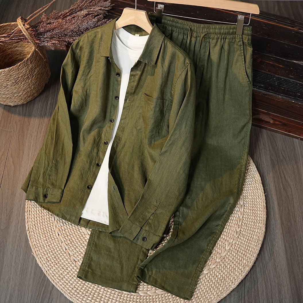 Pure Linen Co-Ord Set - Premium Edition