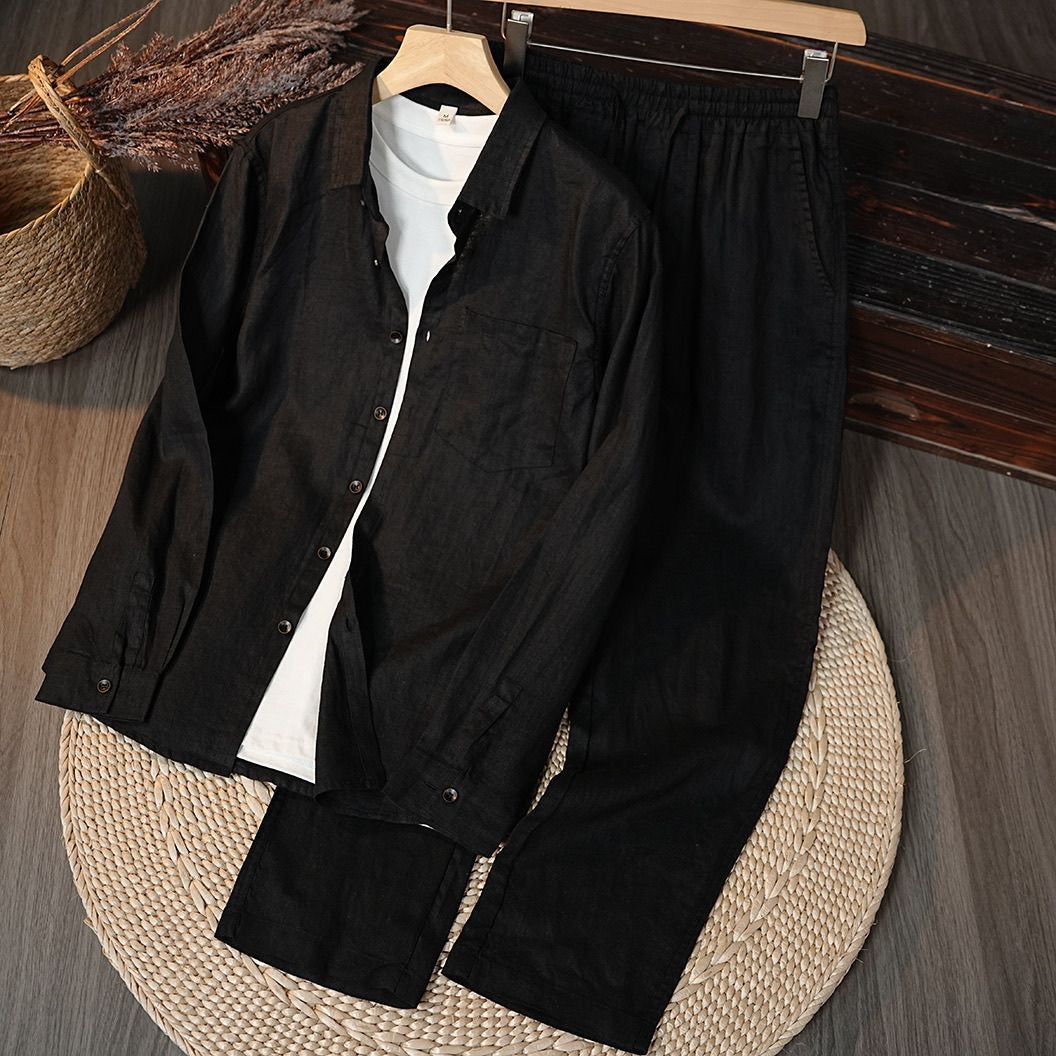 Pure Linen Co-Ord Set - Premium Edition