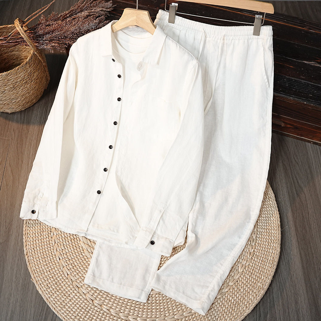 Pure Linen Co-Ord Set - Premium Edition