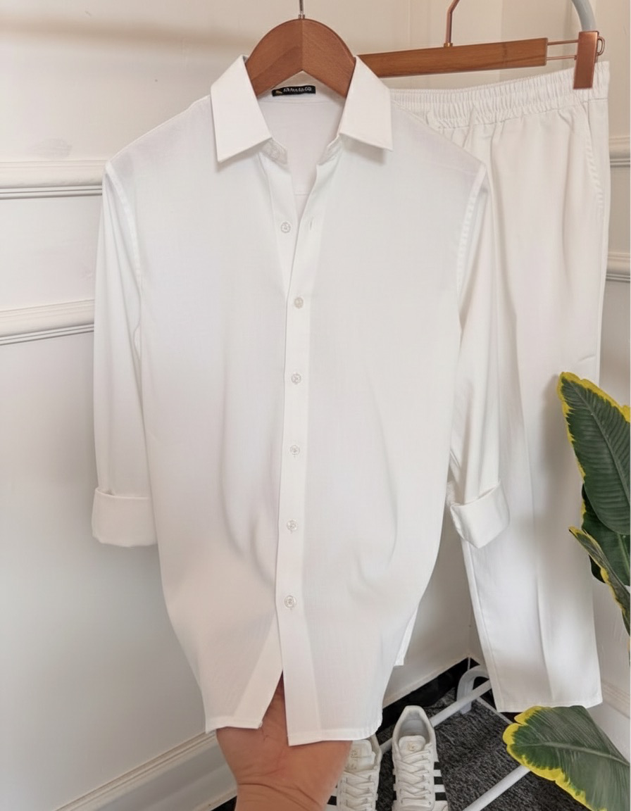 Pure Linen Co-Ord Set - Premium Edition