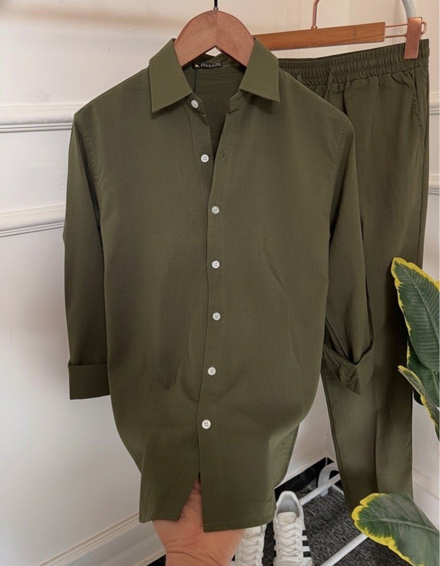 Pure Linen Co-Ord Set - Premium Edition