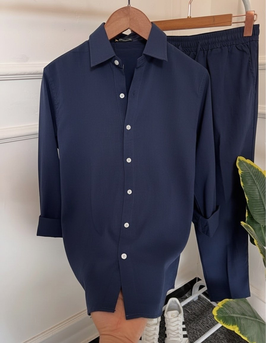 Pure Linen Co-Ord Set - Premium Edition