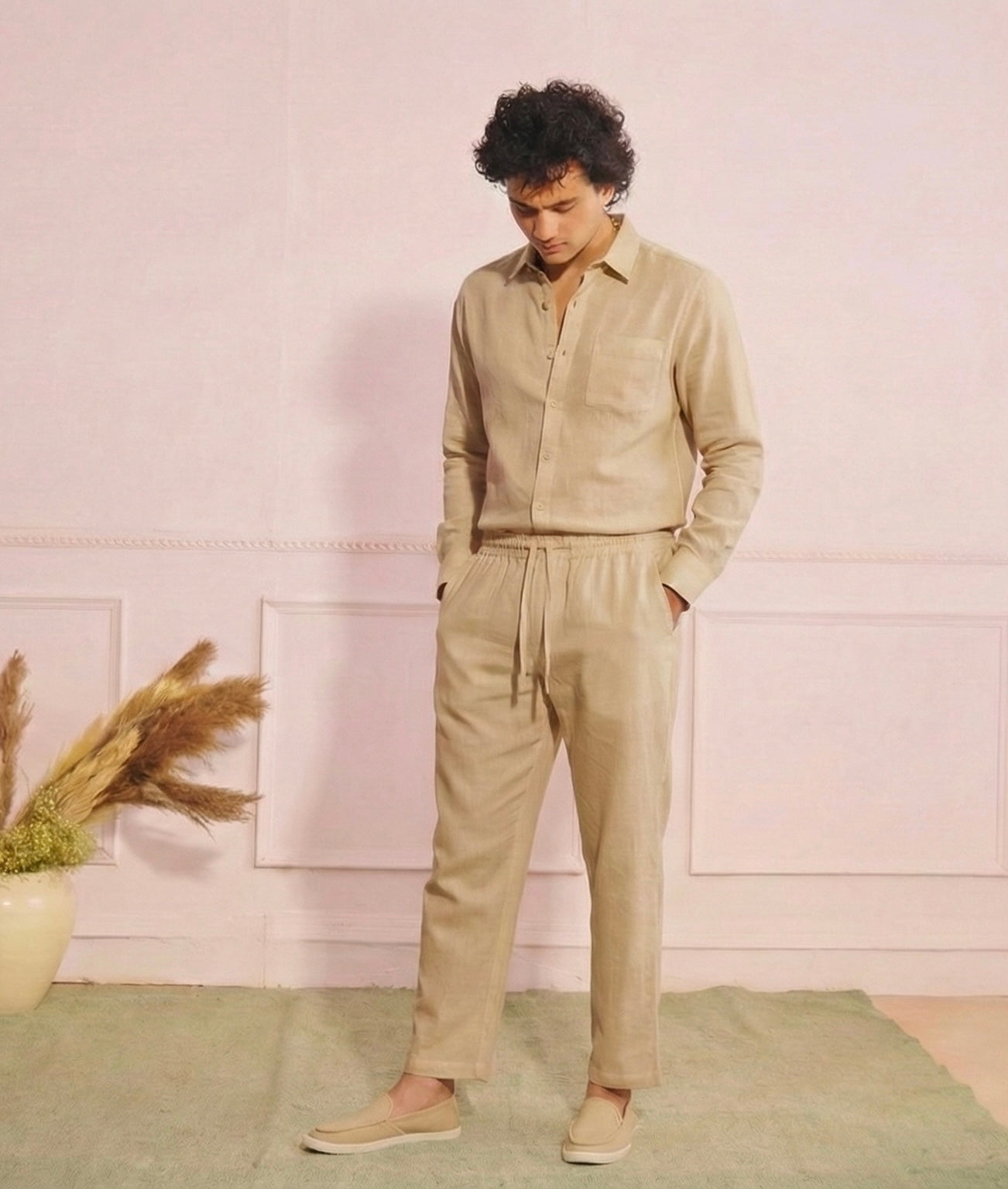 StillAir Top & Bottom Set Of Linen, Luxury And Style