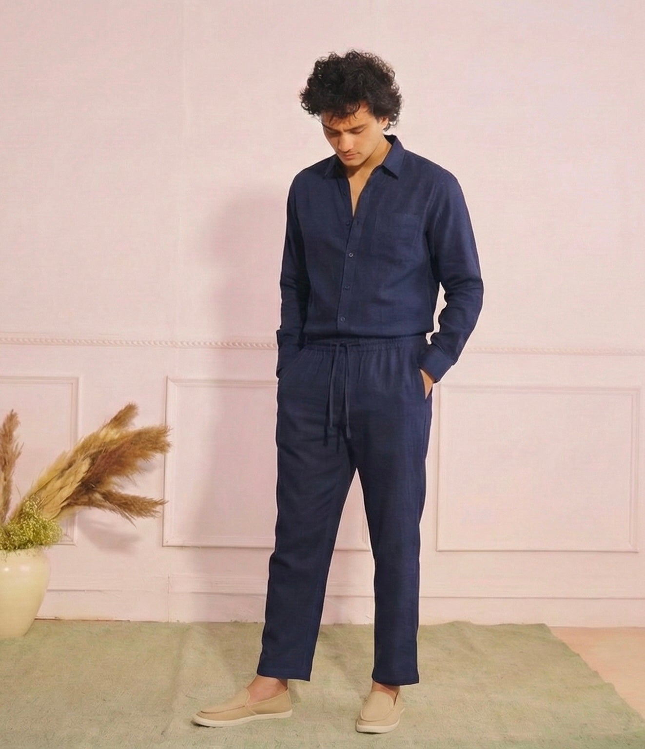 StillAir Top & Bottom Set Of Linen, Luxury And Style