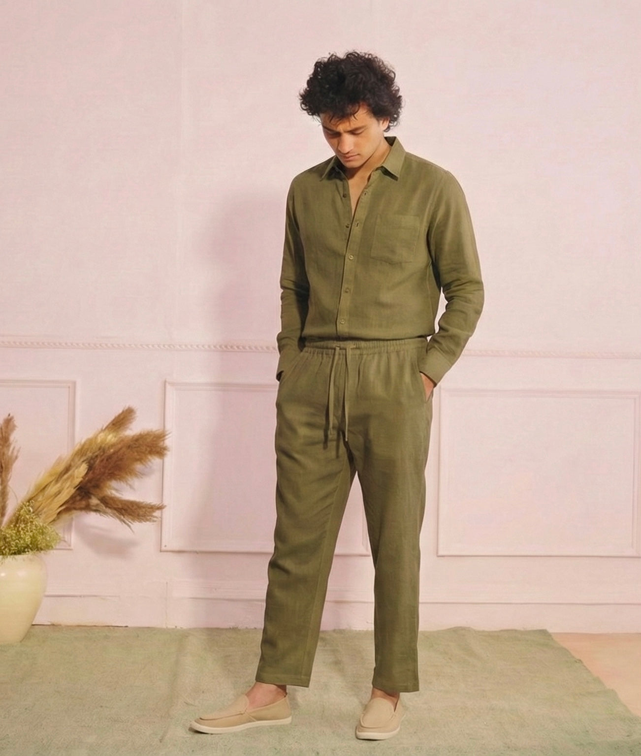 StillAir Top & Bottom Set Of Linen, Luxury And Style