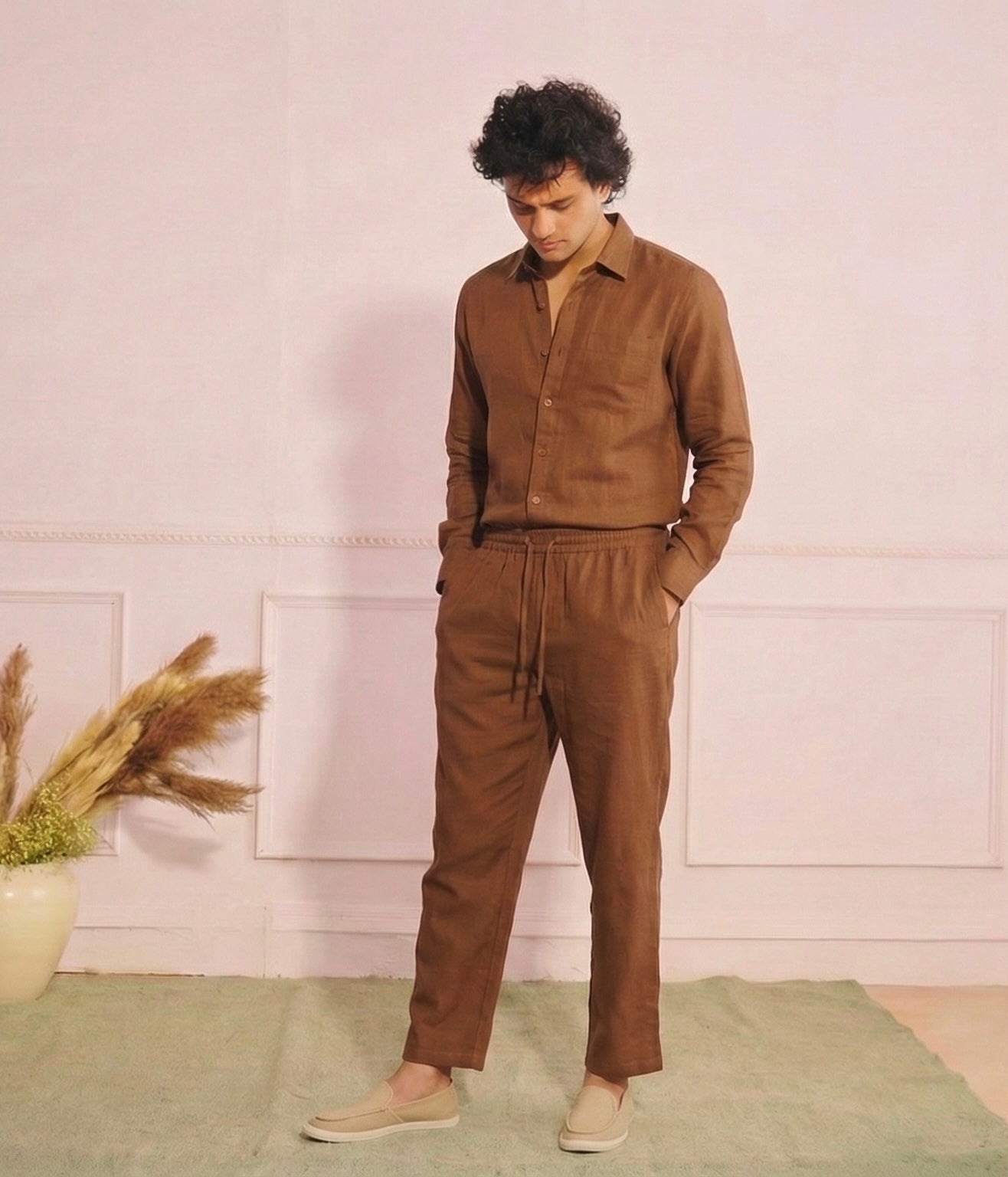 StillAir Top & Bottom Set Of Linen, Luxury And Style