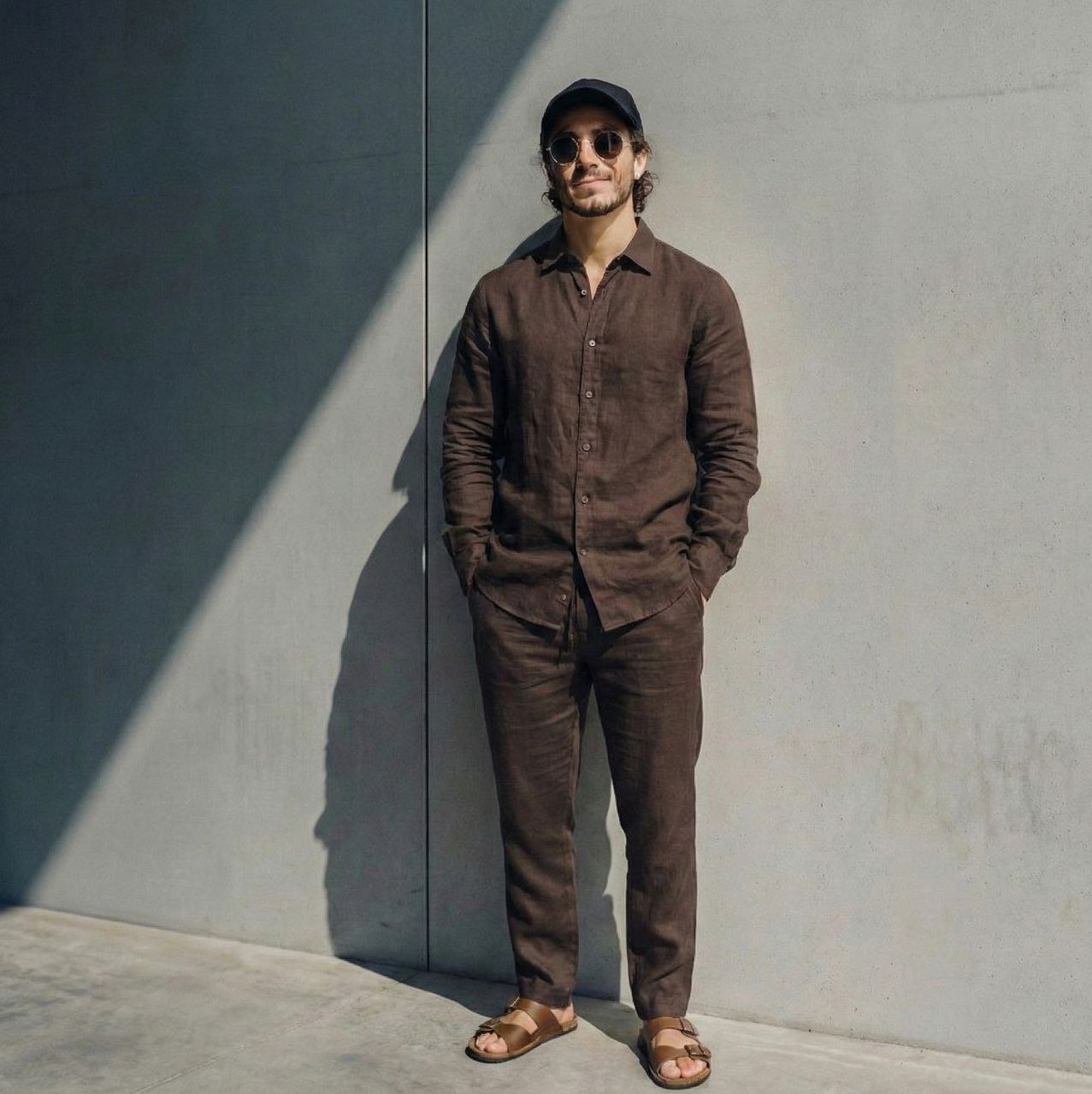 Luxe Top & Bottom Set Of Linen, Luxury And Style