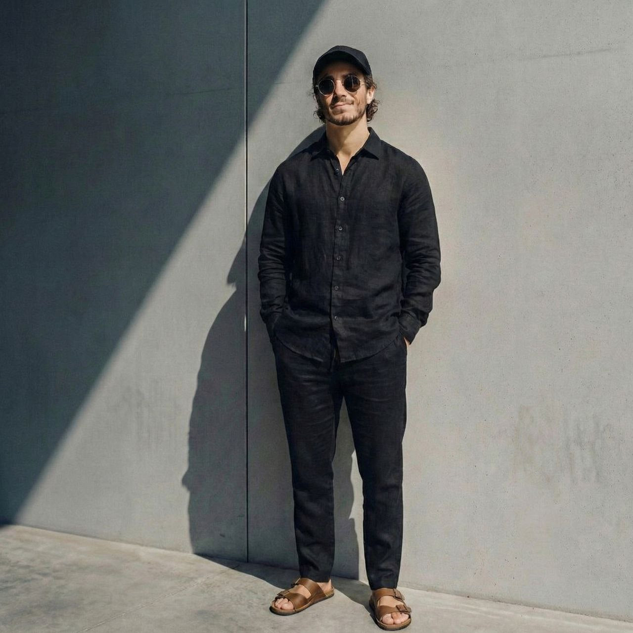 Luxe Top & Bottom Set Of Linen, Luxury And Style