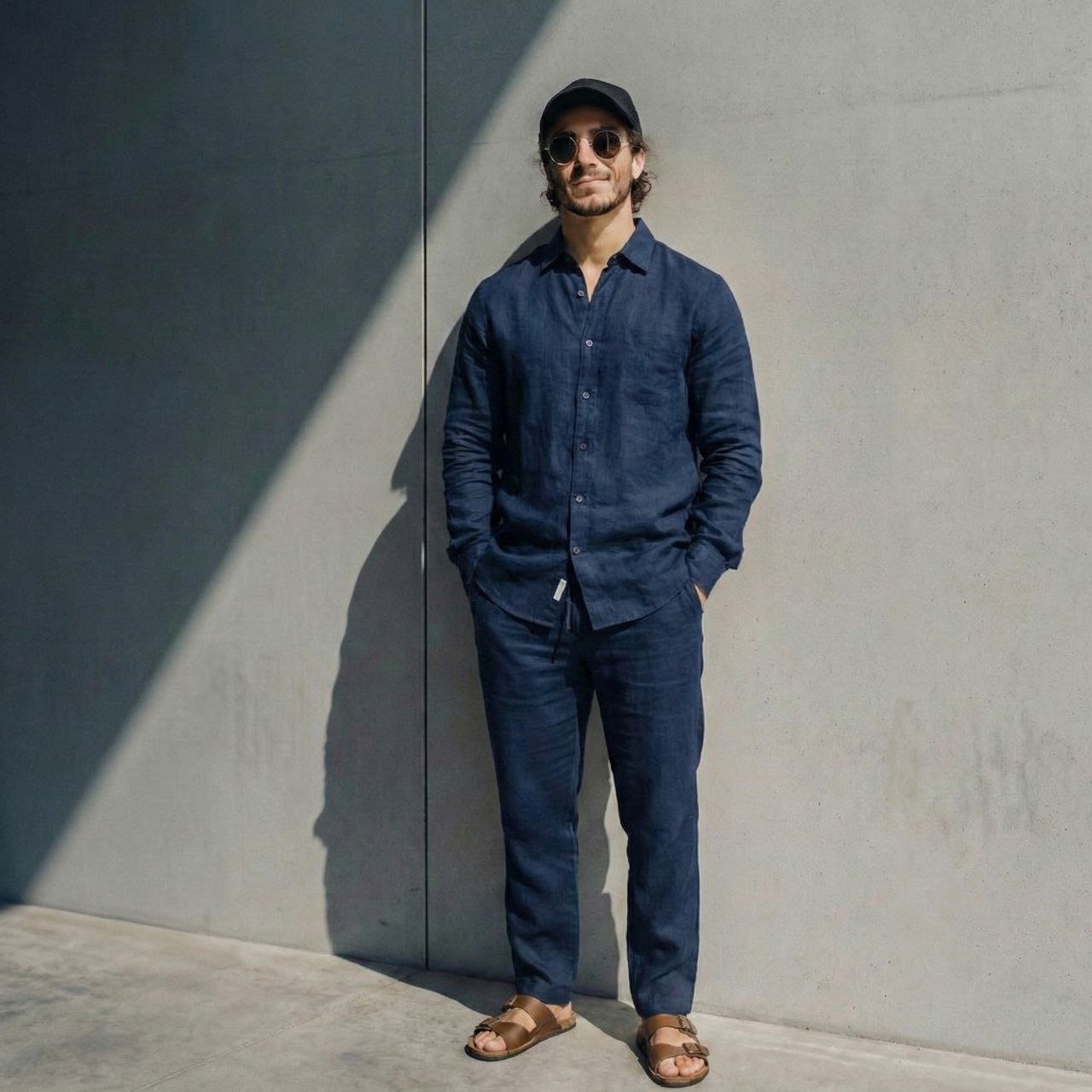 Luxe Top & Bottom Set Of Linen, Luxury And Style