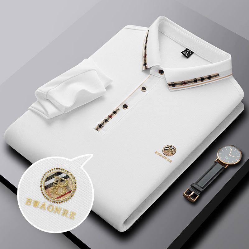 Refined Full-Sleeve T-Shirt with Collar Detail