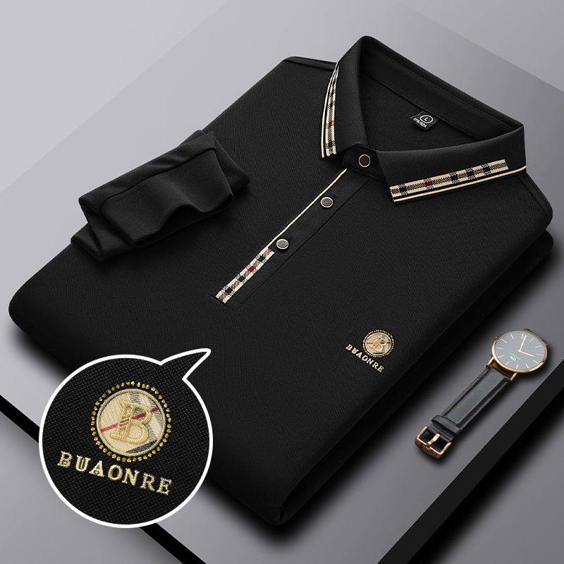 Refined Full-Sleeve T-Shirt with Collar Detail