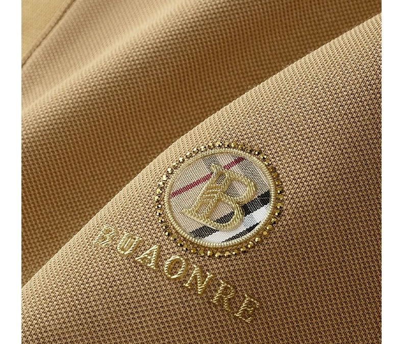 Refined Full-Sleeve T-Shirt with Collar Detail