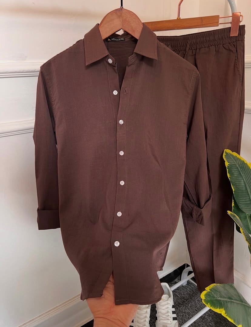 Pure Linen Co-Ord Set - Premium Edition