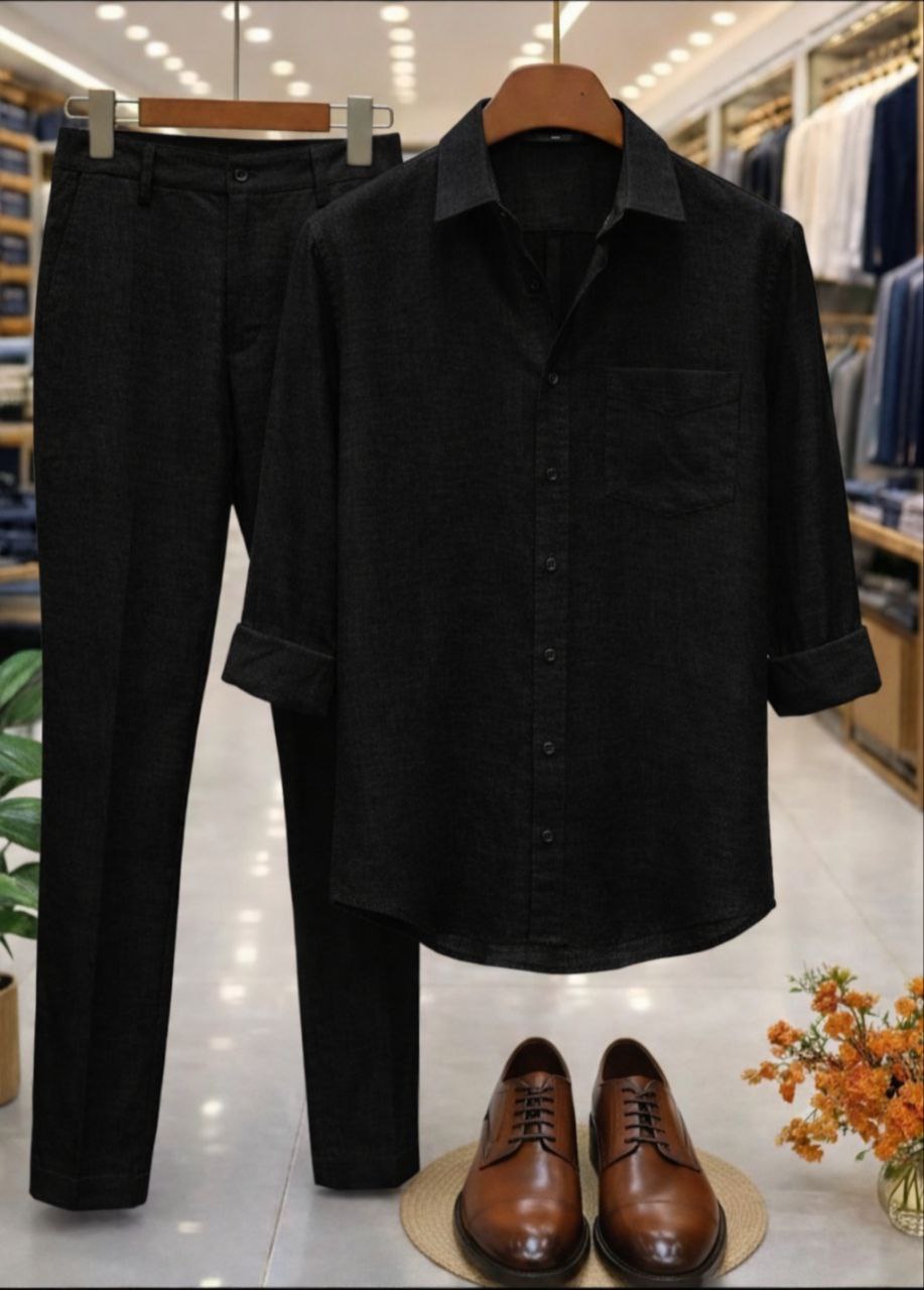 Luxe Top & Bottom Set Of Linen, Luxury And Style